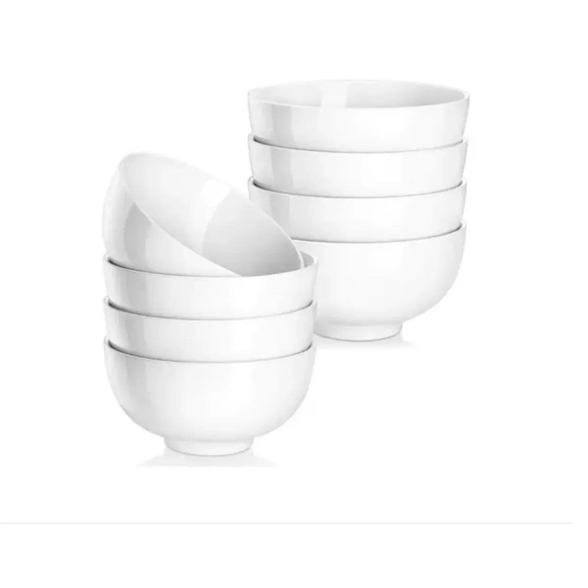 GENERICO - Bolw De Cerámica 13 Cm Pack 6 Unds Apto Para Hornos