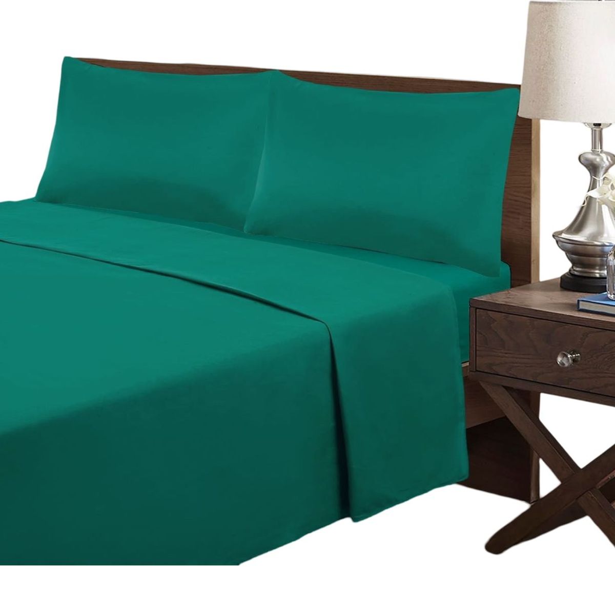 GENERICO - Sábanas 144 Hilos Confort - 2 Plazas C11