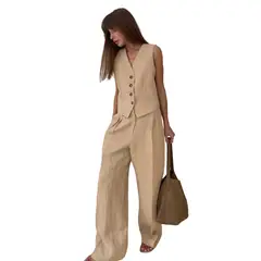 BLWOENS - Conjunto Mujer - Beige