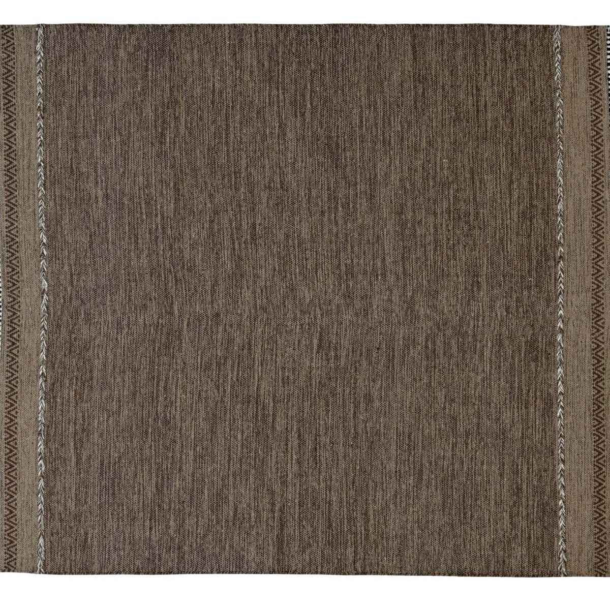 DECOGHAR - Alfombra Kilim Rustic Nomad Antideslizante Marrón 280 X 365 mts