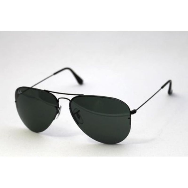 RAY BAN - Anteojos Lentes de Sol Ray Ban Aviator RB3449 00271 59-14 Negro/Verde