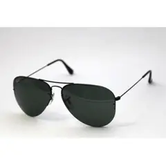 RAY BAN - Anteojos Lentes de Sol Aviator RB3449 00271 59-14 Negro/Verde