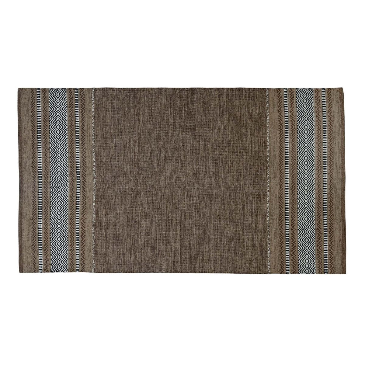 DECOGHAR - Alfombra Kilim Rustic Nomad Antideslizante Marrón 180 X 280 mts