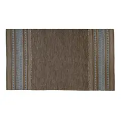 GENERICO - Alfombra Kilim Rustic Nomad Antideslizante Marrón 180 X 280 mts