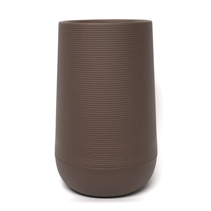 WAKESHOME - Macetero De Plastico Grande Wakeshome Ancho 30cm Alto 47cm