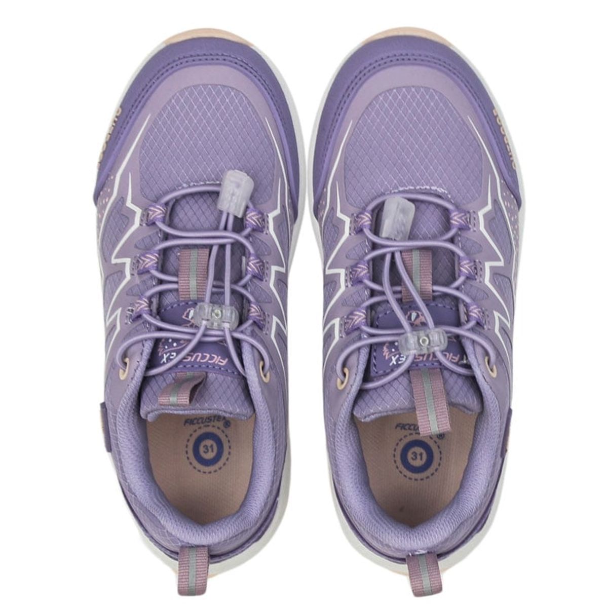 FICCUS - Zapatilla Outdoor Kids Niña Ficcustex Lila