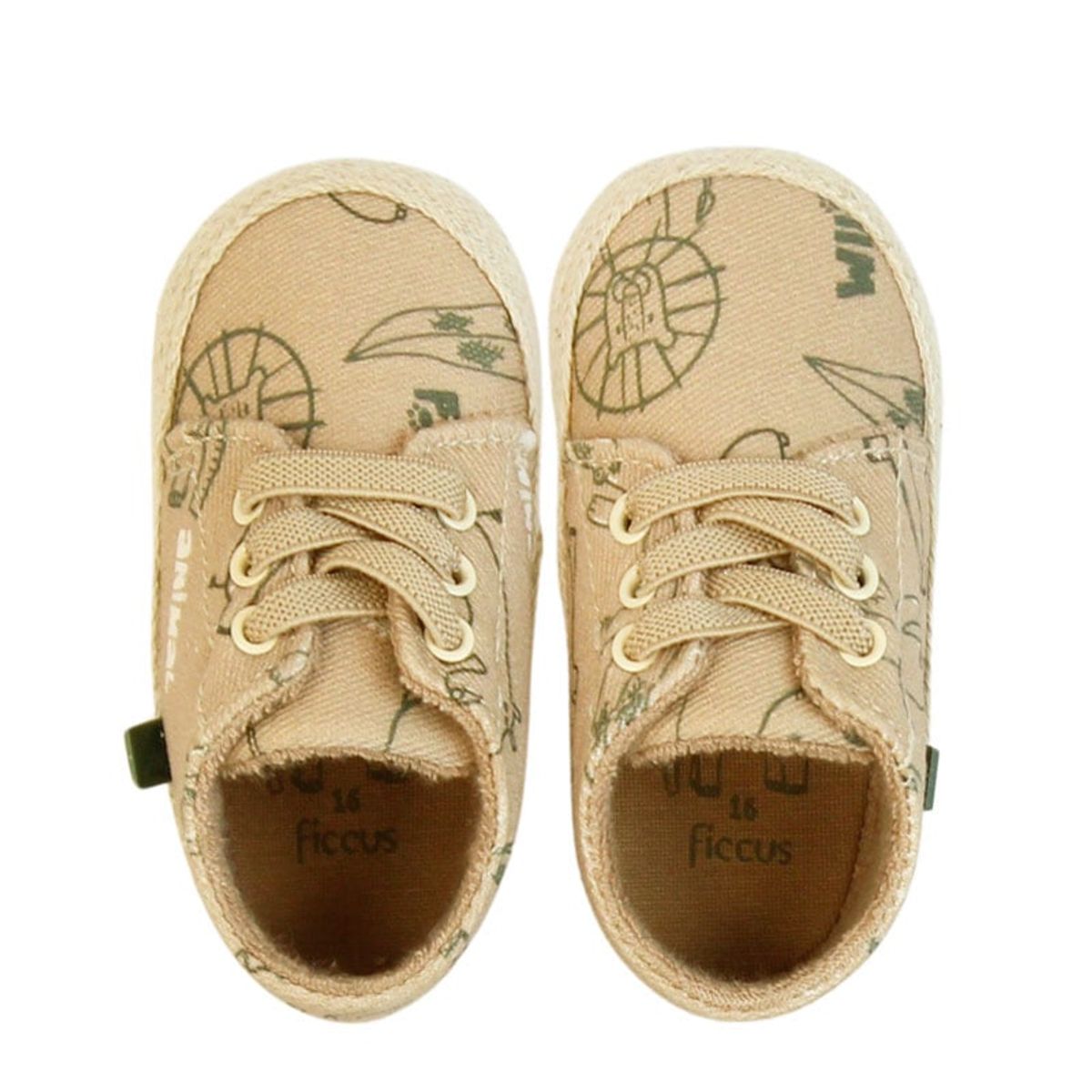 FICCUS - Zapatilla Urbana New Born Niño Newborn Beige