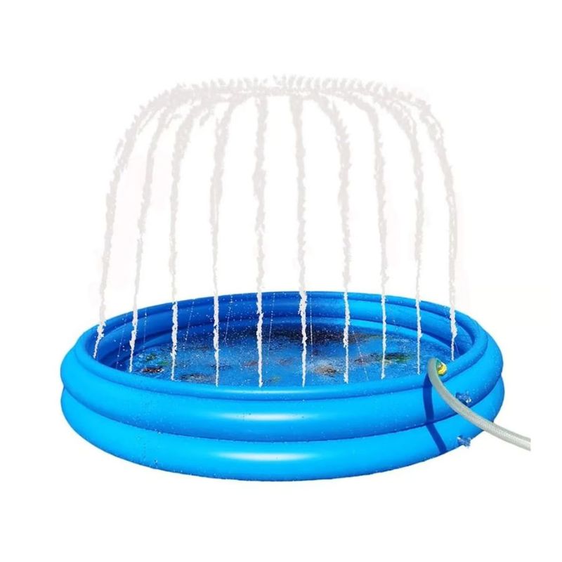 GENERICO - Piscina Inflable Con Aspersores 2 En 1 Niños