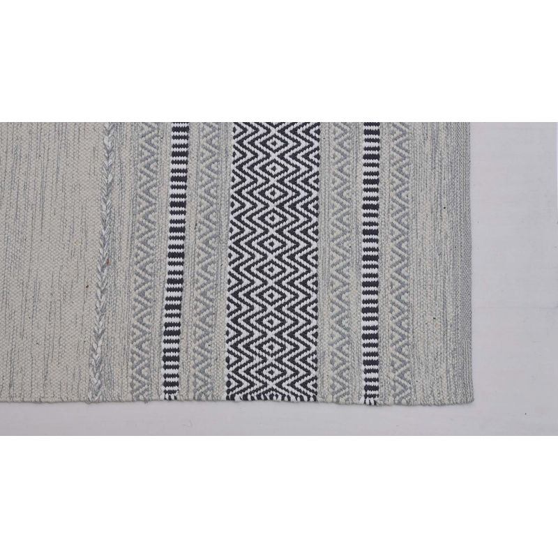 GENERICO - Alfombra Kilim Rustic Nomad Lt Gris 150 X 210 mts