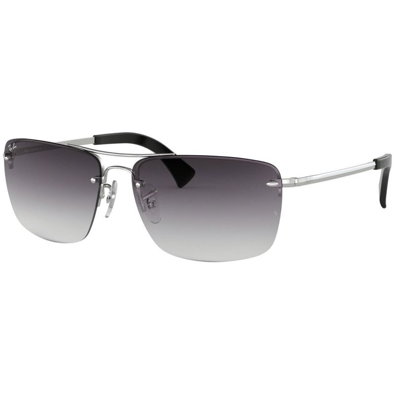 RAY BAN - Lentes de Sol Ray Ban Classic RB3607 003/8G 61 Degradado plateado/gris