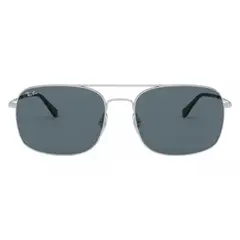 RAY BAN - Lentes de Sol Classic RB3611 003/R5 60-18 Plata/Gris Azul