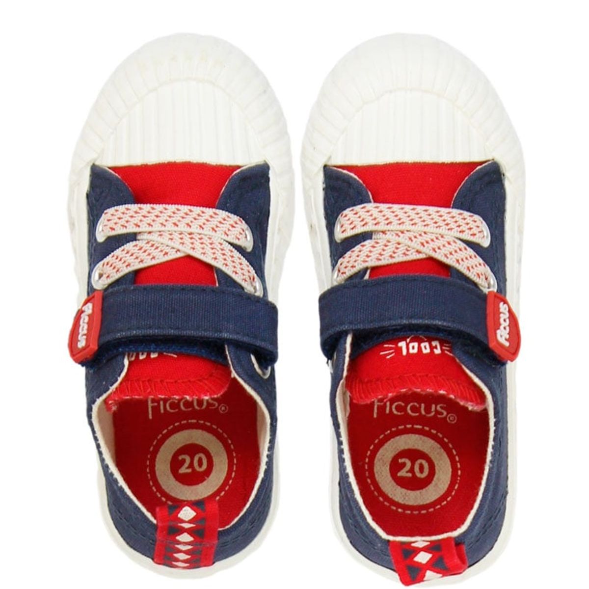 FICCUS - Zapatilla Urbana Bebé Niño Principiante Azul