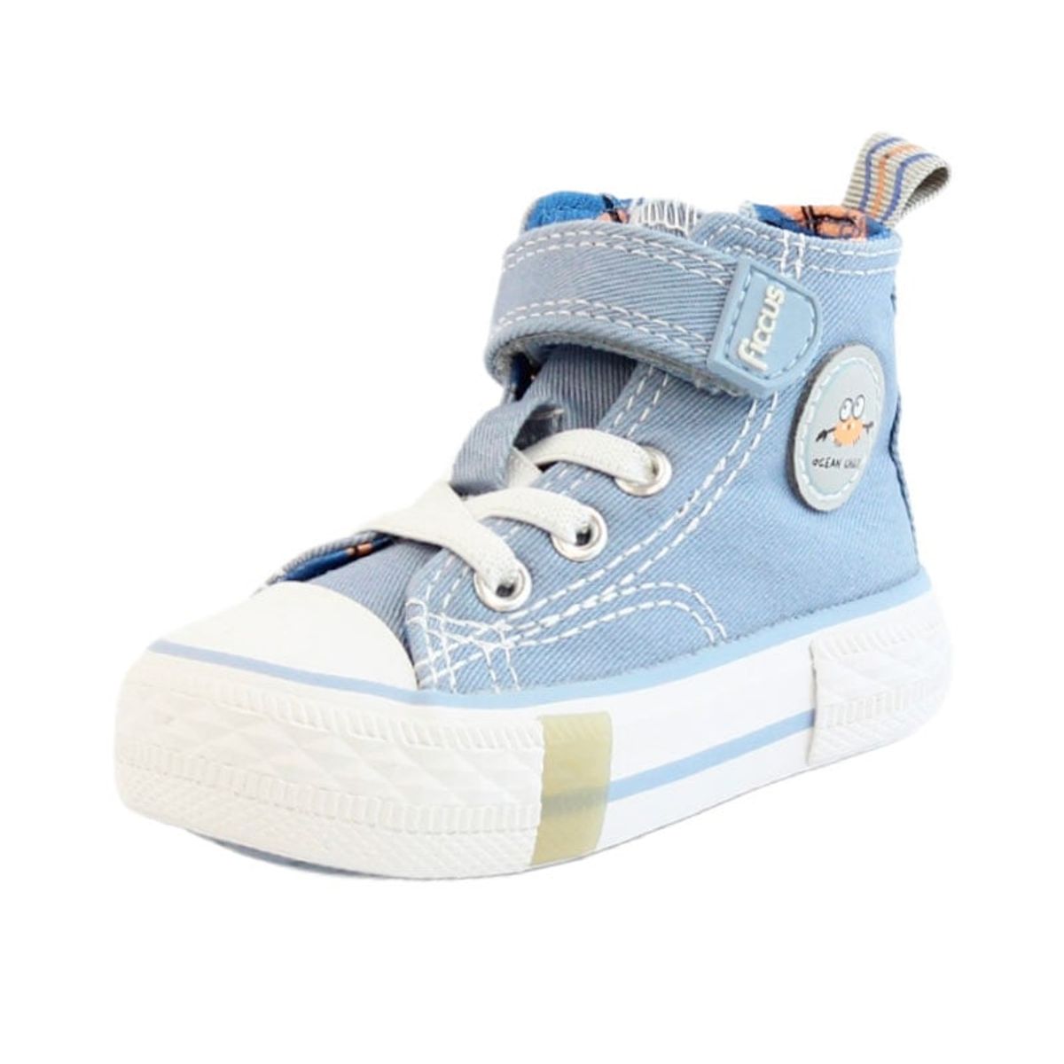 FICCUS - Zapatilla Urbana Bebé Niño Principiante Azul