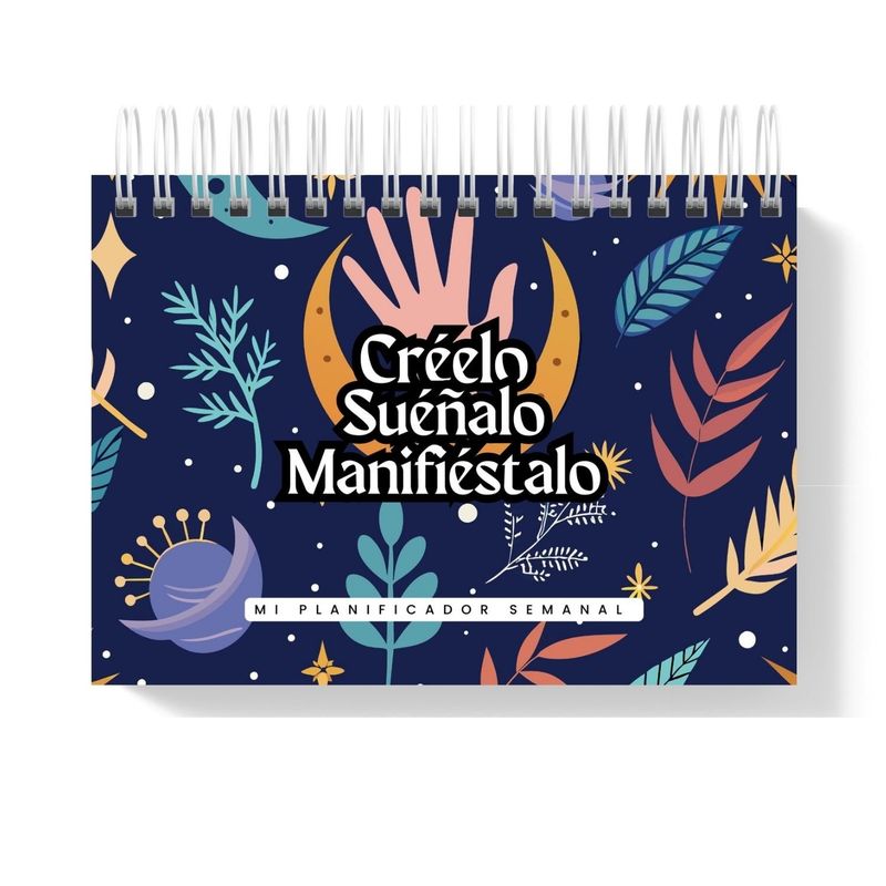 TIENDITA MUJERES - Organizador Semanal Cosmic Manifestation