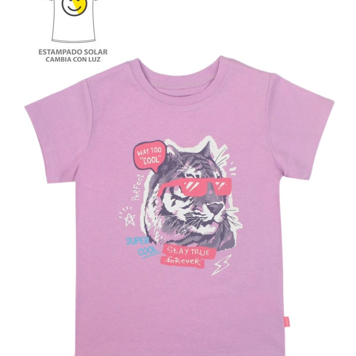 FICCUS - Polera Kids Niña  Lila