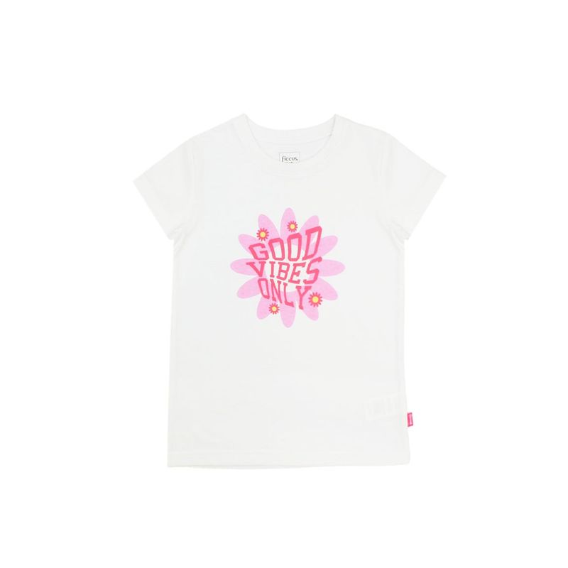 FICCUS - Polera Kids Niña  Blanco