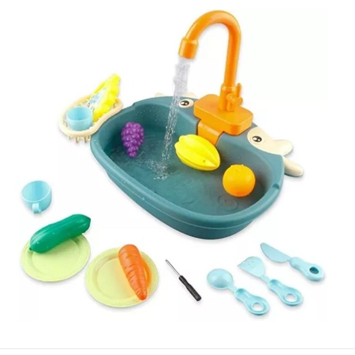 GENERICO - Juguete Infantil Lavavajillas Electrónico Portátil