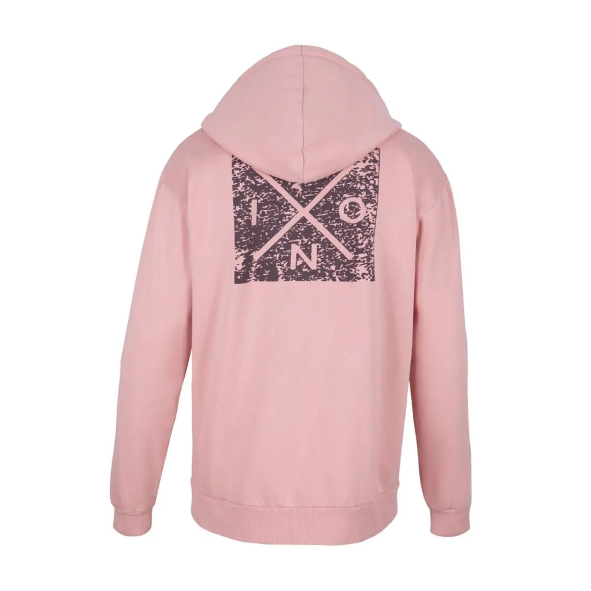 NIXON - Poleron Men Full zipper Pink Dark Cross