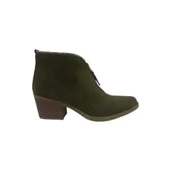 PAND G - Botín Verde Taco Mujer