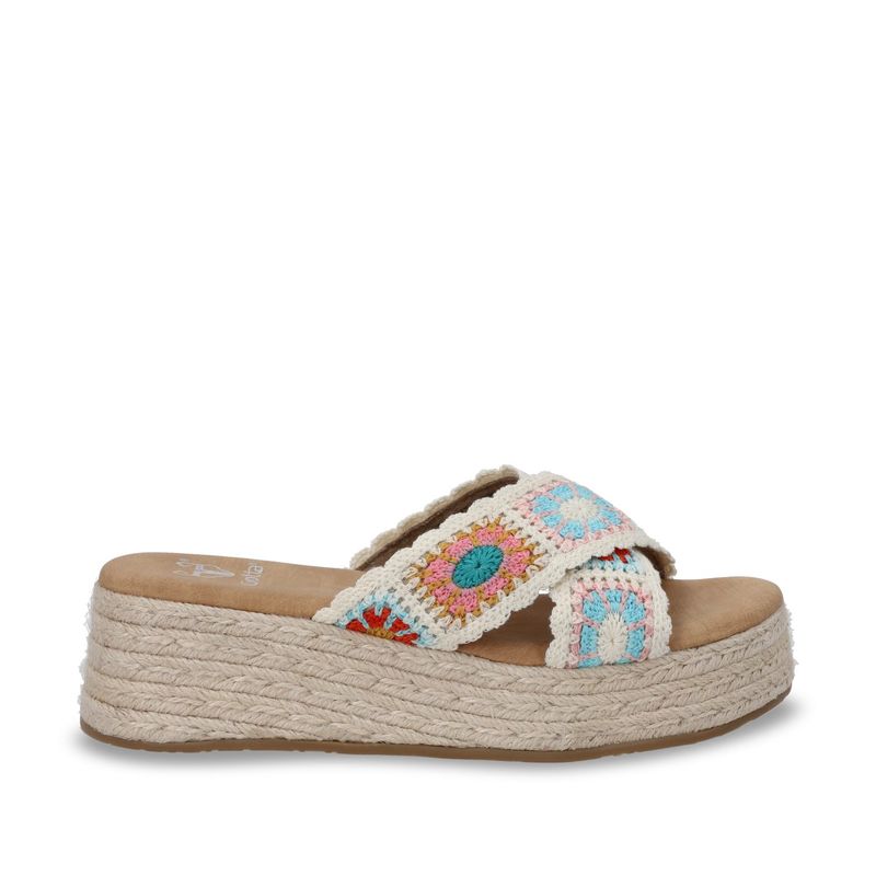 GOTTA - Sandalia Mujer Multicolor Plataforma 55970 Gotta