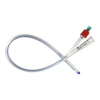 Sonda Foley 2 Vias 18 FR 100% Silicona con Balon x 10 Un