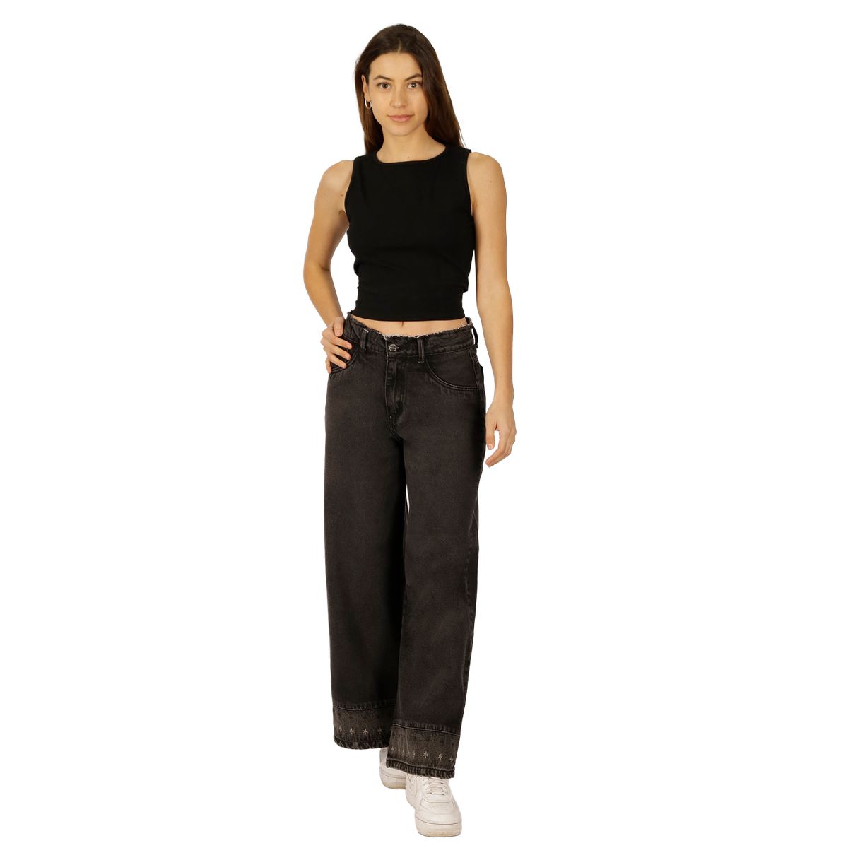 DIVINO JEANS - Jeans Rafaella Negro Divino Jeans