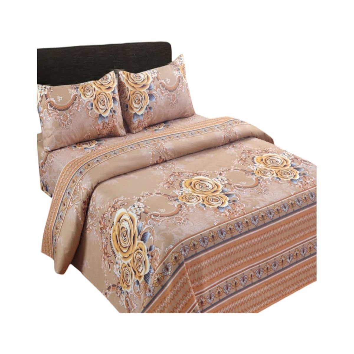 GENERICO - Sábana Plaza y Media 144 Hilos Algodón Suave 8O8