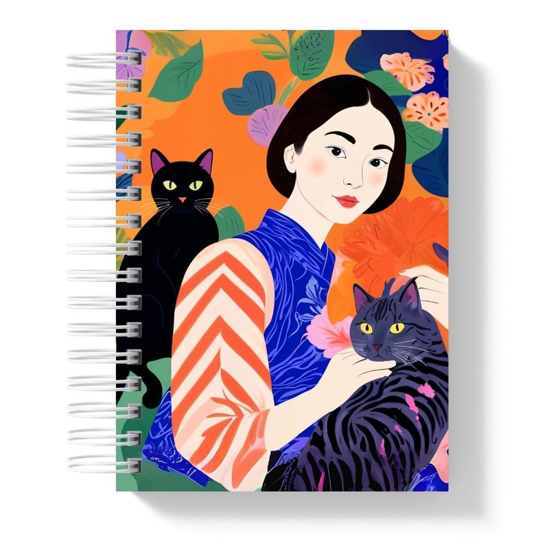 TIENDITA MUJERES - Cuaderno Planificador Purr & Bloom