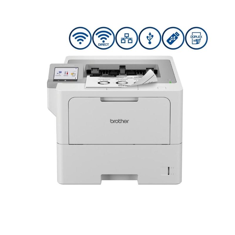 BROTHER - Brother Impresora láser Negro 52 ppm 11000 pág HL-L6415DW