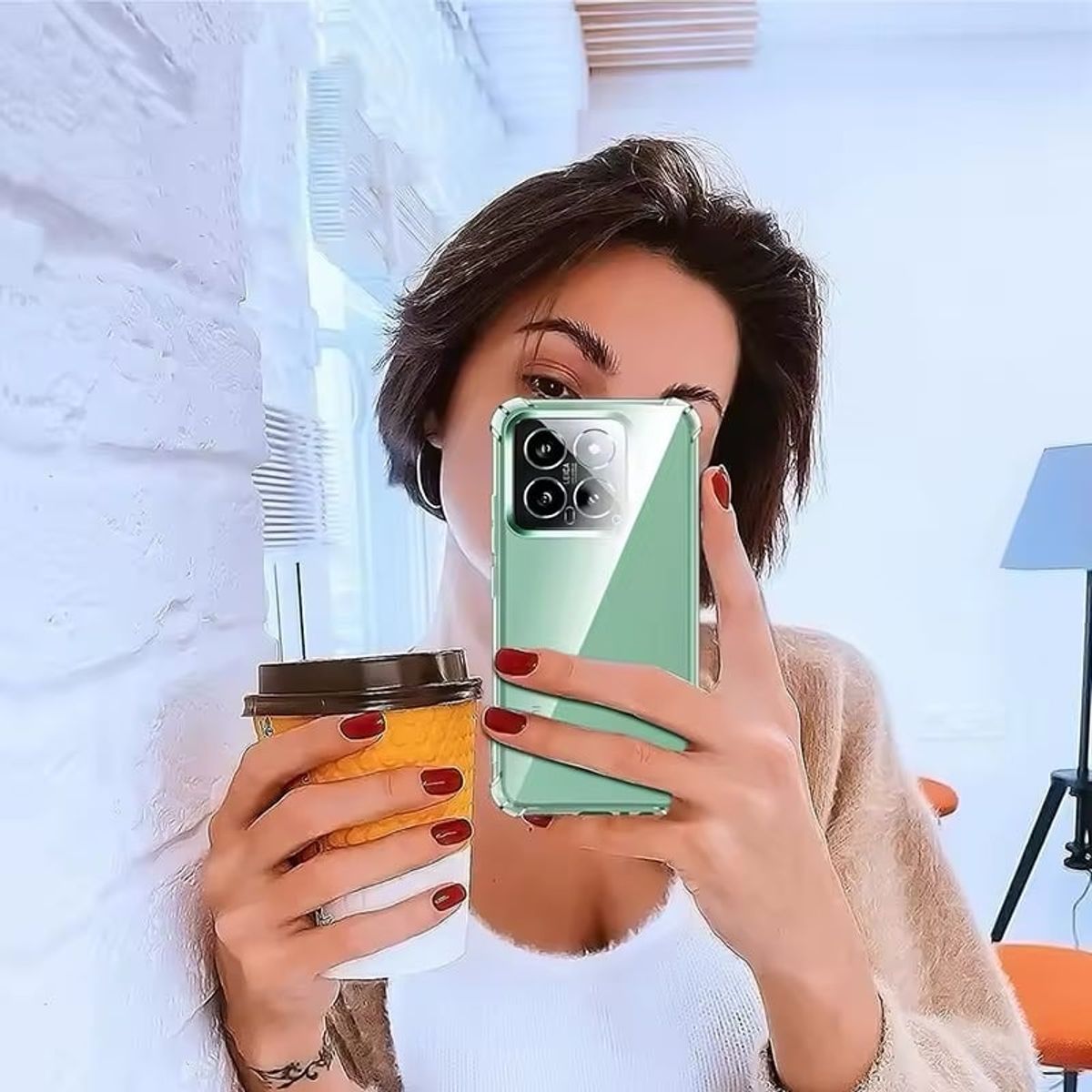 GENERICO - Carcasa Transparente Reforzada Para Xiaomi 14T