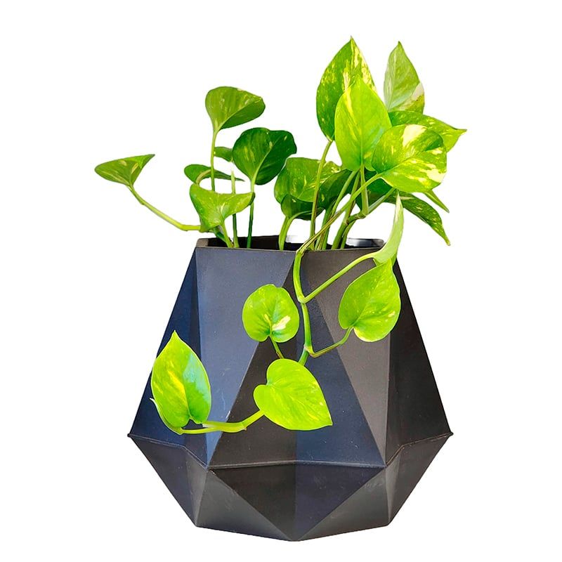WAKESHOME - Macetero De Plastico Moderno Wakeshome Ancho 17cm Alto 30cm