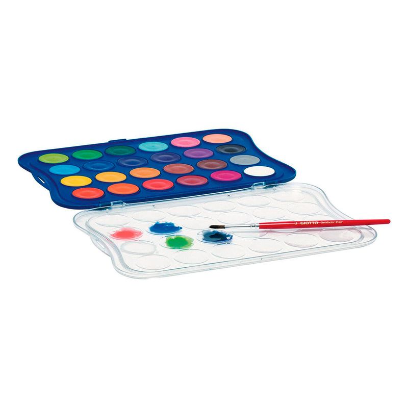 GIOTTO - Acuarela Giotto 24 Colores 30mm