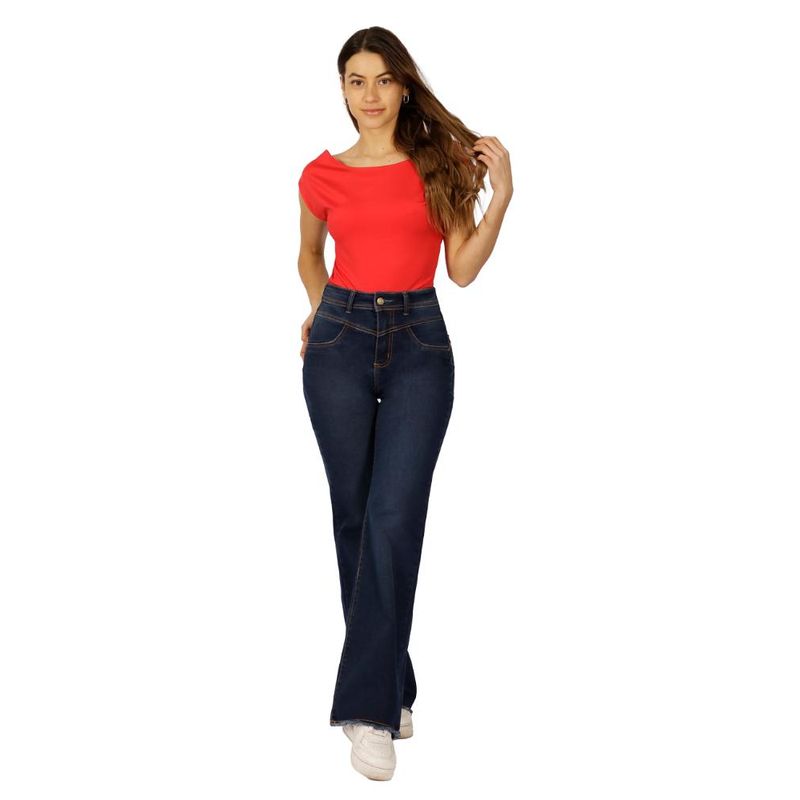 DIVINO JEANS - Jeans Frida I Azul Divino Jeans - Azul