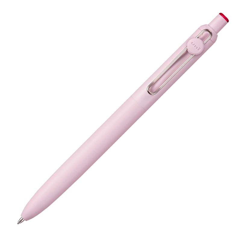 UNI BALL - Bolígrafo retráctil de tinta gel Zento uniball 07mm Red