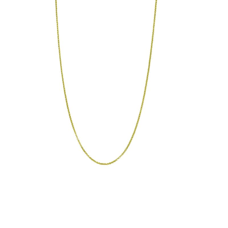 ANDREA COGGIOLA JOYAS - Cadena Rolo Fino Enchapado Oro 18K