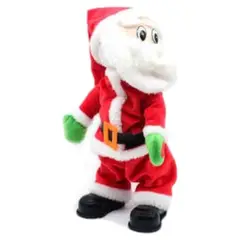 OEM - SANTA BAILARIN CON MUSICA NAVIDAD DECORACION NAVIDEÑA 30 CM
