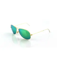 RAY BAN - Lentes de Sol Cockpit RB3362 Espejo dorado mate/verde 59-14
