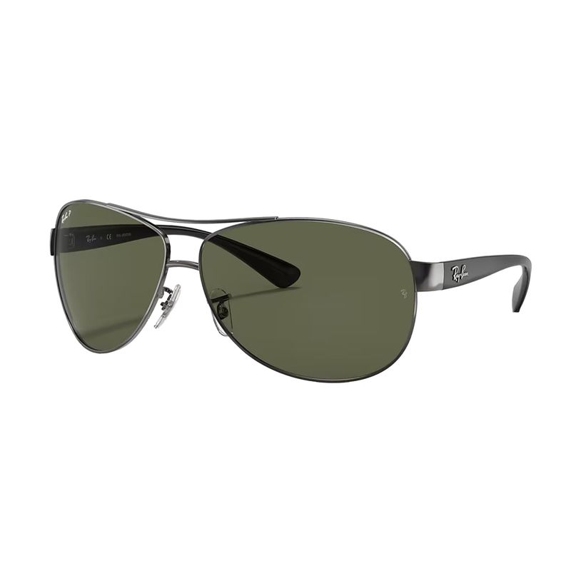 RAY BAN - Lentes de Sol Ray Ban Classic RB3386 Polarizado verde/gunmetal 63-13