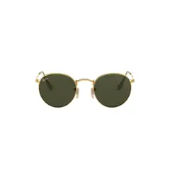 RAY BAN - Lentes de Sol Round Metal RB3447 001 47 Dorado/Verde