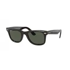 RAY BAN - Lentes de Sol Wayfarer RB2140F Tortuga/verde polarizado 54-22