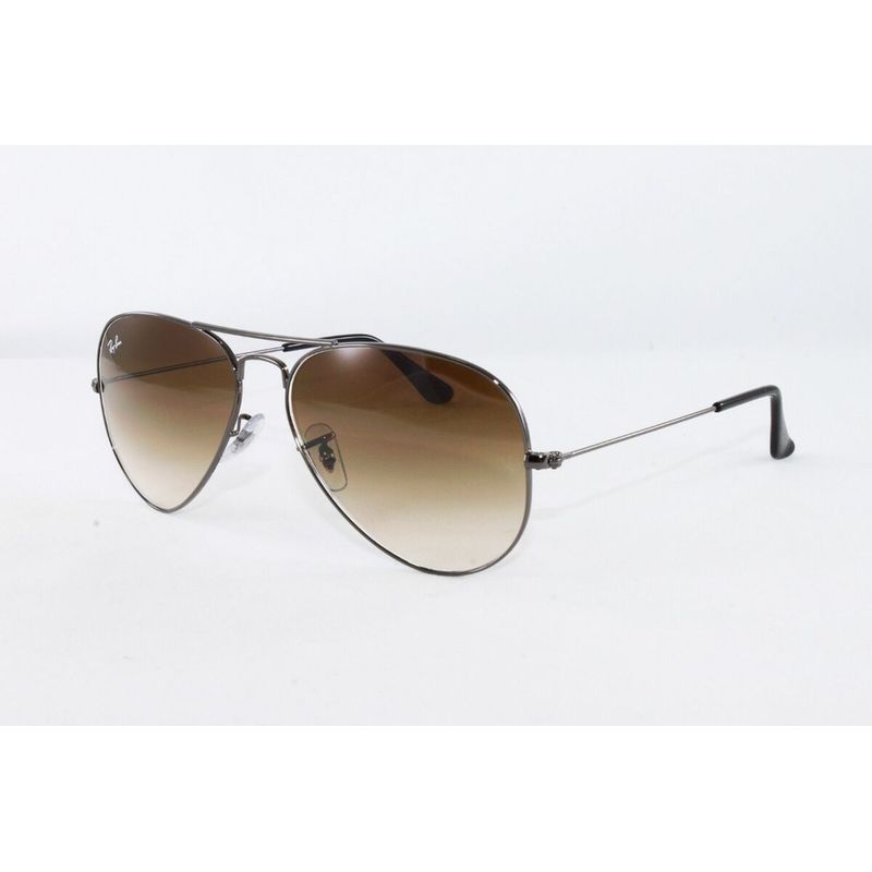 RAY BAN - Lentes de Sol Ray Ban Aviator RB3025 Degrade marrón /metalizado 58-14