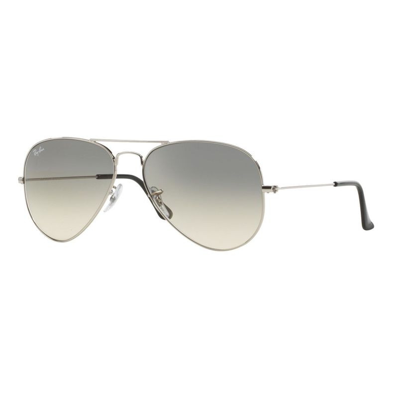 RAY BAN - Lentes de Sol Ray Ban Aviator RB3025 Degrade de plata/gris  58-14