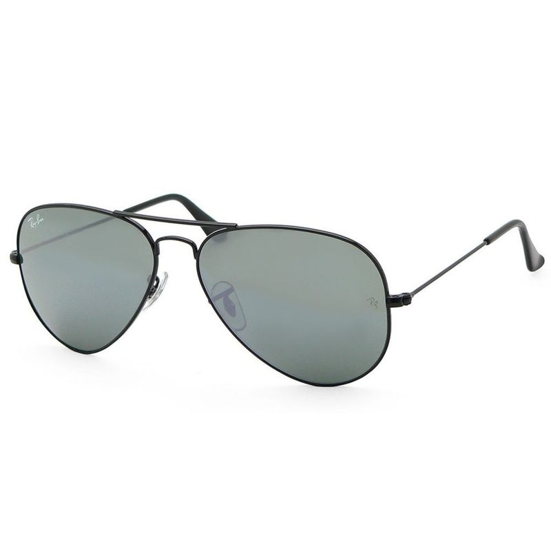 RAY BAN - Lentes de Sol Ray Ban Aviator RB3025 Espejo negro/plateado 58-14