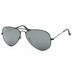 RAY BAN - Lentes de Sol Aviator RB3025 Espejo negro/plateado 58-14