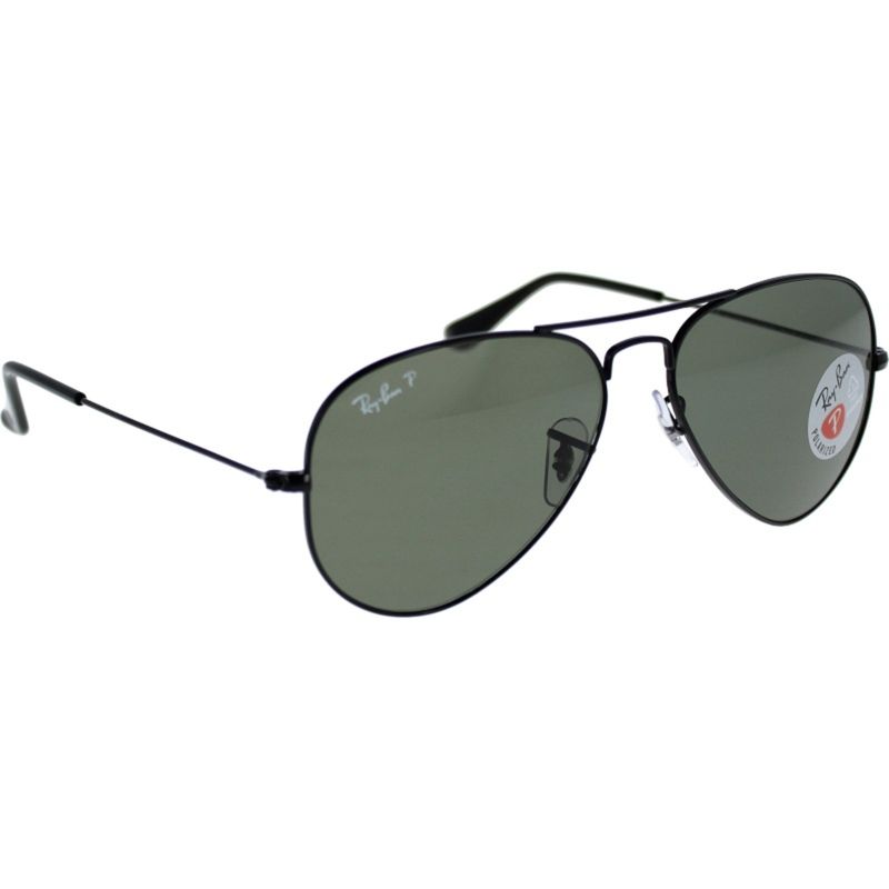 RAY BAN - Lentes de Sol Ray Ban Aviator RB3025 Polarizado verde/gunmetal 62-14