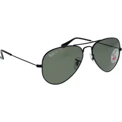 RAY BAN - Lentes de Sol Aviator RB3025 Polarizado verde/gunmetal 62-14