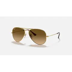 RAY BAN - Anteojos Lentes de Sol Polarizado Aviator RB3025 001M2 58-14