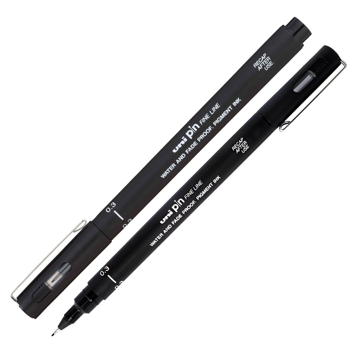 UNI BALL - Tiralineas UNI Pin 03 Negro