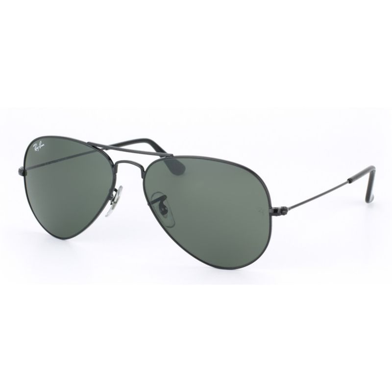 RAY BAN - Lentes de Sol Ray Ban Aviator RB3025 W3235 55-14  Clásico negro/verde