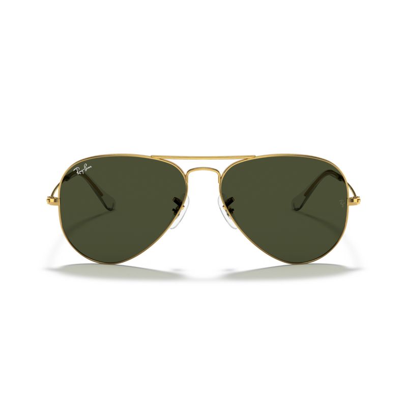RAY BAN - Lentes de Sol Ray Ban Aviator RB3025 L0205 58-14  Clásico dorado/verde
